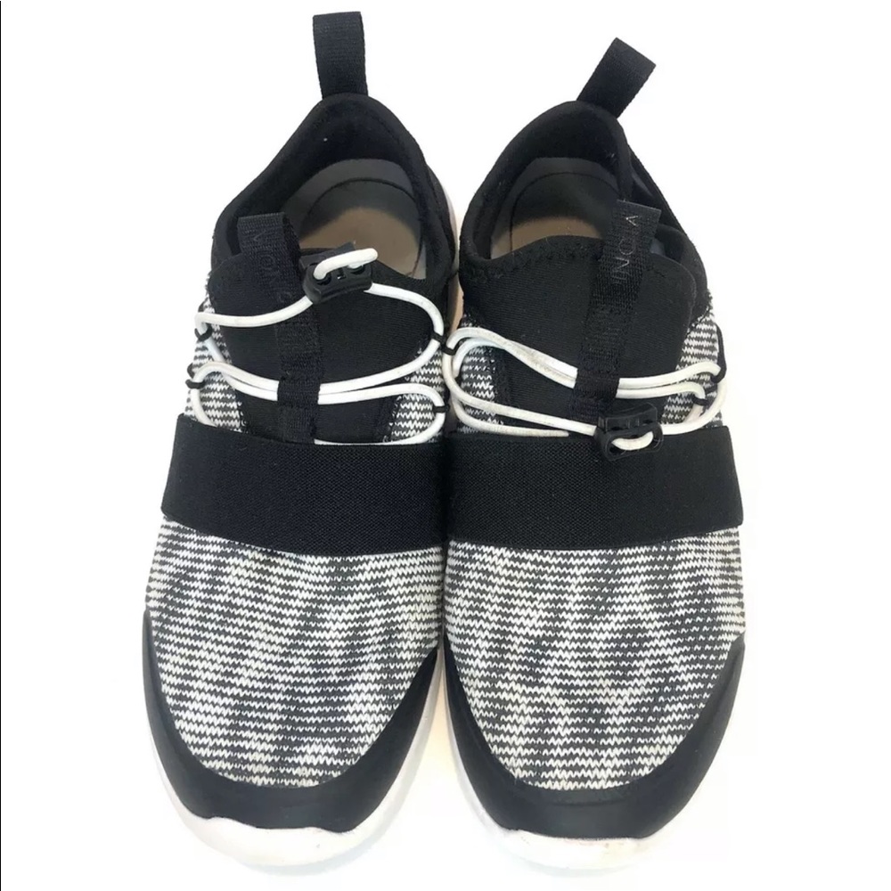 Vionic Alaina Knit Sock Womens 8 Black Sneakers